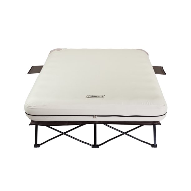 Coleman Airbed Cot with Side Table