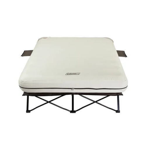 Coleman Camping Cot with Side Table