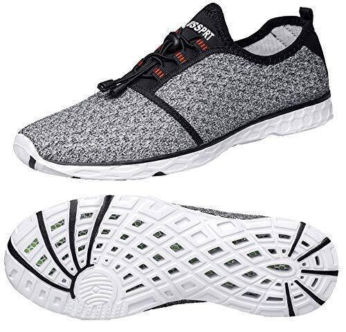 DOUSSPRT Men’s Water Shoes Quick Drying Sports Aqua Shoes