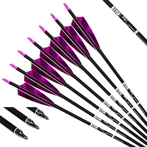 PG1ARCHERY 30 Inch Carbon Arrows