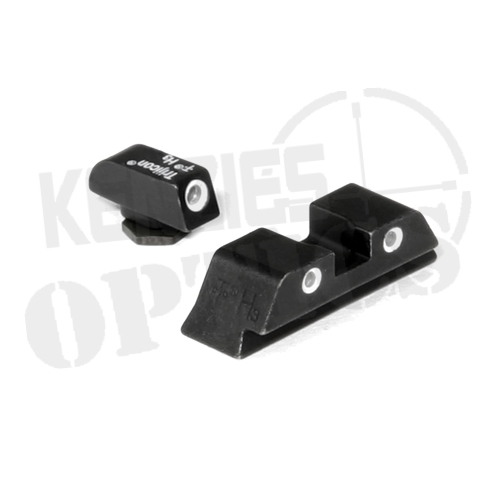 Trijicon GL01 Bright & Tough Night Sight Set for Glock Pistols