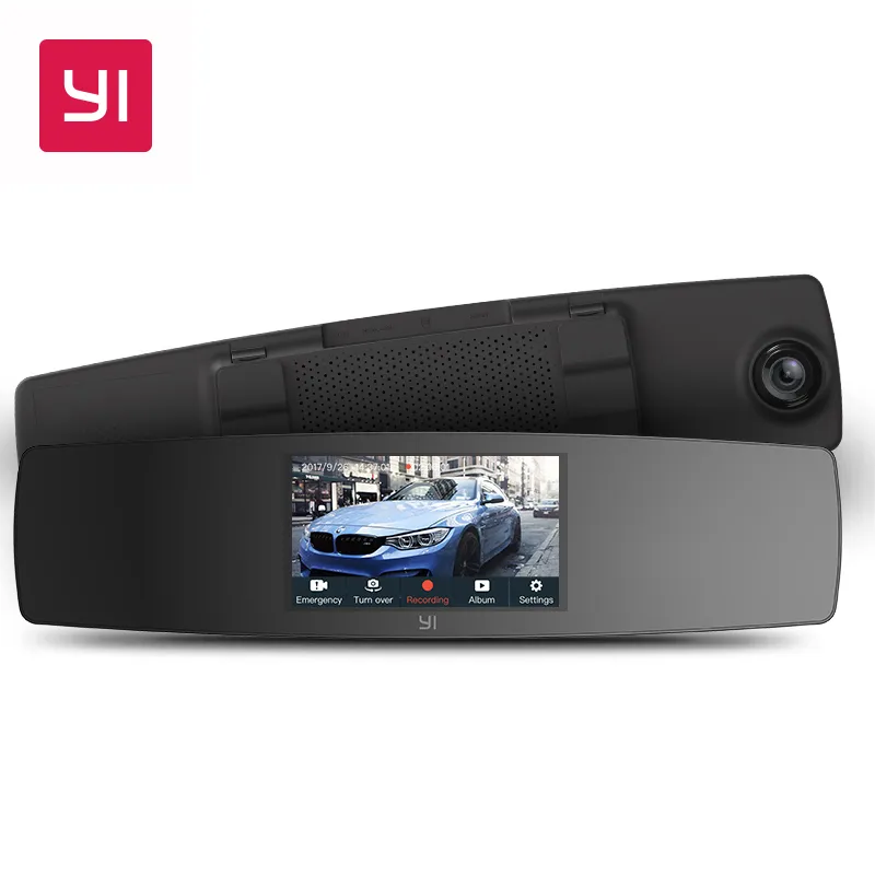 YI Mirror Dash Cam, Dual Dashboard Camera