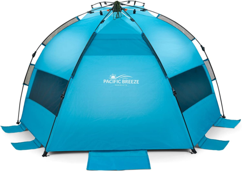 Pacific Breeze Easy Setup Beach Tent